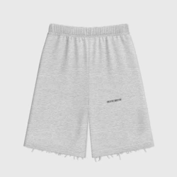 Женские шорты oversize футер хлопок Creative director