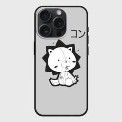 Чехол силиконовый для Apple iPhone 15 Pro матовый Кон Bleach