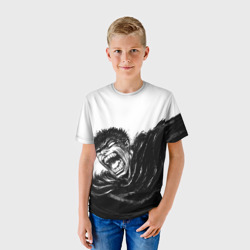 Детская футболка 3D Гатс в ярости - фото 2