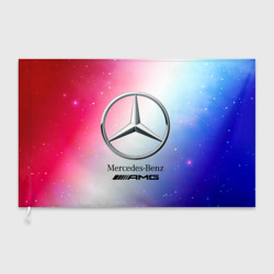 Флаг 3D Mercedes Мерседес