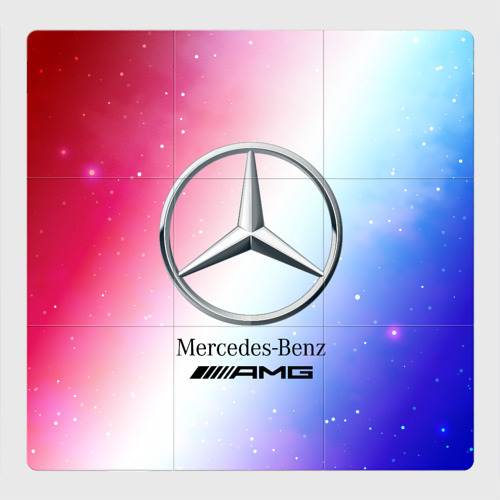 Магнитный плакат 3Х3 Mercedes Мерседес