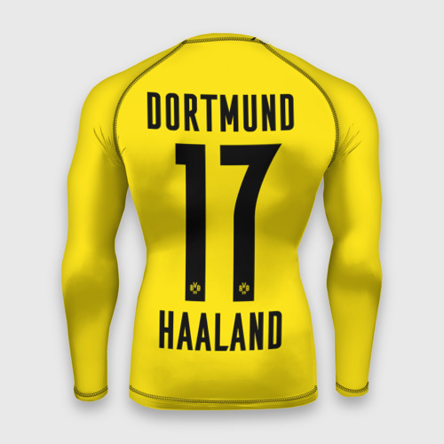 Мужской рашгард 3D Haaland Borussia Dortmund, цвет 3D печать - фото 2