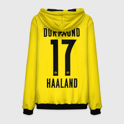 Мужская толстовка 3D Haaland Borussia Dortmund, цвет черный - фото 2