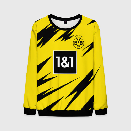 Мужской свитшот 3D Haaland Borussia Dortmund, цвет черный