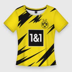 Женская футболка 3D Slim Haaland Borussia Dortmund