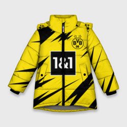 Зимняя куртка для девочек 3D Haaland Borussia Dortmund