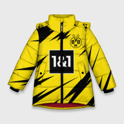 Зимняя куртка для девочек 3D Haaland Borussia Dortmund