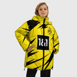 Женская зимняя куртка Oversize Haaland Borussia Dortmund - фото 2