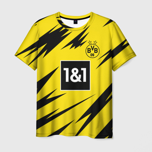 Мужская футболка с принтом Reus Borussia Dortmund 20-21, вид спереди №1