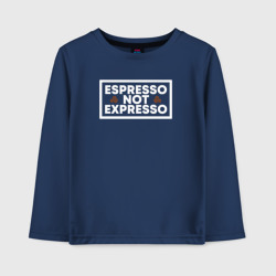 Детский лонгслив хлопок Espresso