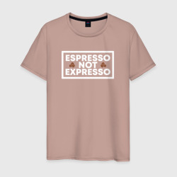 Espresso – Мужская футболка хлопок с принтом купить со скидкой в -20%