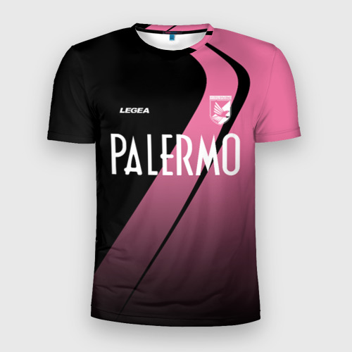 Мужская футболка 3D Slim PALERMO FC, цвет 3D печать