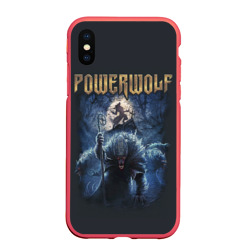 Чехол для iPhone XS Max матовый Powerwolf