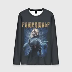 Мужской лонгслив 3D Powerwolf