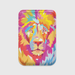 Картхолдер Magsafe магнитный Акварельный лев