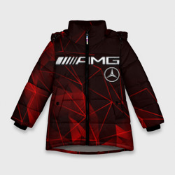 Зимняя куртка для девочек 3D Mercedes