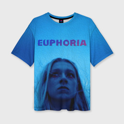 Женская футболка oversize 3D Euphoria