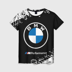 Женская футболка 3D BMW БМВ