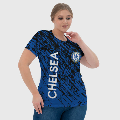 Женская футболка 3D с принтом Chelsea, фото #4