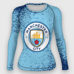 Женский рашгард 3D Manchester city