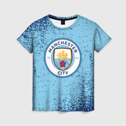 Женская футболка 3D Manchester city