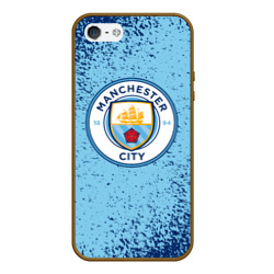 Чехол для iPhone 5/5S матовый Manchester city