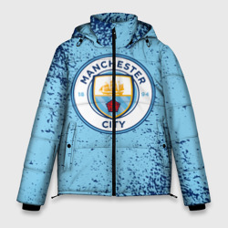 Мужская зимняя куртка 3D Manchester city