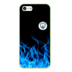 Чехол для iPhone 5/5S матовый Manchester city