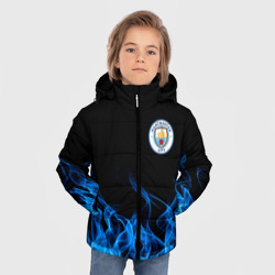 Зимняя куртка для мальчиков 3D Manchester city - фото 2