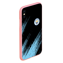 Чехол для iPhone XS Max матовый Manchester city - фото 2