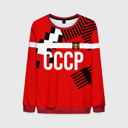 Мужской свитшот 3D Форма сборной по футболу 1991, цвет красный