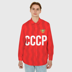 Мужская рубашка oversize 3D Форма сборной СССР - фото 2