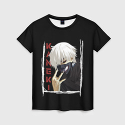 Женская футболка 3D Kaneki