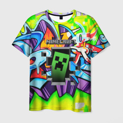 Мужская футболка 3D Minecraft