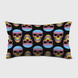 Подушка 3D антистресс Neon skulls - pattern