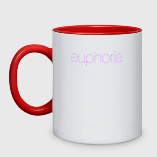 Кружка двухцветная Euphoria