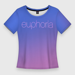 Женская футболка 3D Slim Euphoria
