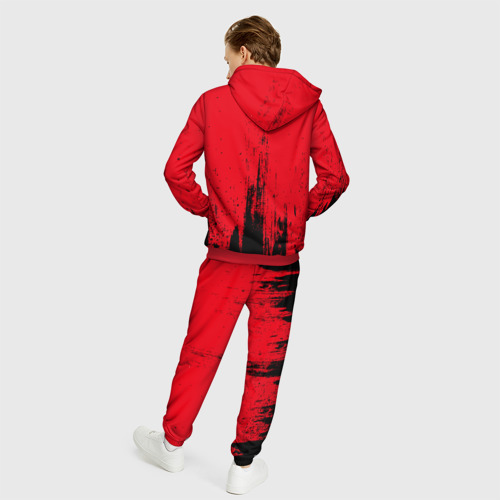 Мужской костюм 3D HONDA / ХОНДА, цвет красный - фото 4