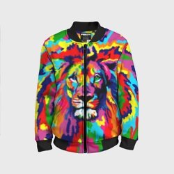 Детский бомбер 3D Лев Artistic Art