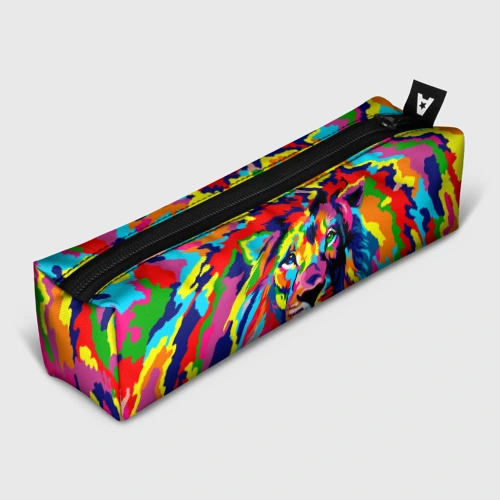 Пенал школьный 3D Лев Artistic Art