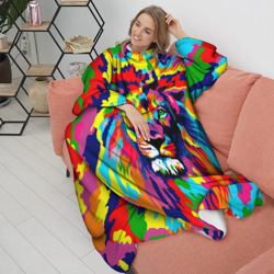 Плед с рукавами Лев Artistic Art - фото 2