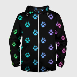 Мужская ветровка 3D Лапки