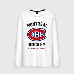 Мужской лонгслив хлопок Montreal Canadiens