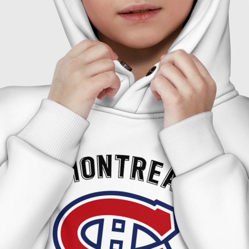 Детское худи Oversize хлопок Montreal Canadiens - фото 7