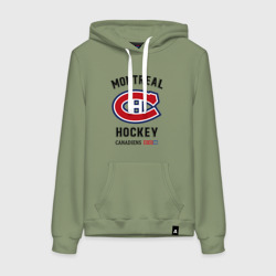 Женская толстовка хлопок Montreal Canadiens