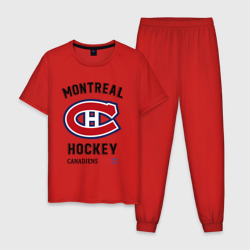 Мужская пижама хлопок Montreal Canadiens