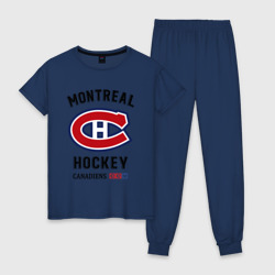 Женская пижама хлопок Montreal Canadiens