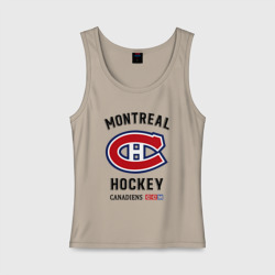 Женская майка хлопок Montreal Canadiens