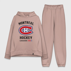 Женский костюм хлопок Oversize Montreal Canadiens