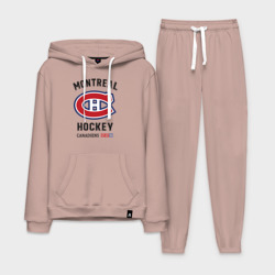 Мужской костюм хлопок с толстовкой Montreal Canadiens